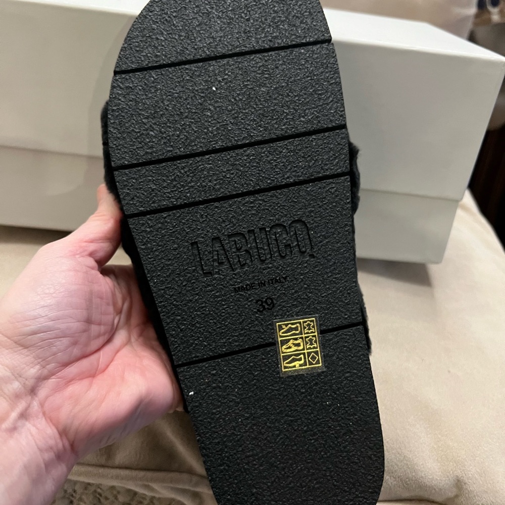 Labucq shearling slides - Picture 6 of 7